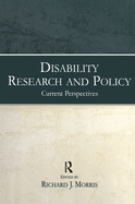 Disability Research and Policy: Current Perspectives