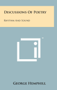 Discussions of Poetry: Rhythm and Sound