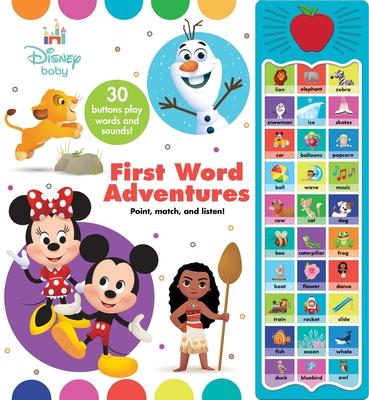 Disney Baby: First Word Adventures Sound Book - PI Kids, and Robbins, Leslie Gray (Narrator)