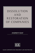 Dissolution and Restoration of Companies