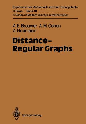 Distance-Regular Graphs - Brouwer, Andries E, and Cohen, Arjeh M, and Neumaier, Arnold
