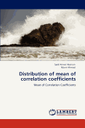 Distribution of Mean of Correlation Coefficients