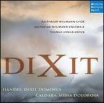 Dixit: H�ndel - Dixit Dominus; Caldara - Missa Dolorosa