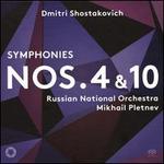 Dmitri Shostakovich: Symphonies Nos. 4 & 10