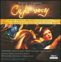 Domenico Cimarosa: Coeli Voces - Alessia De Amicis (soprano); Andrea Coen (harpsichord); Andrea Coen (organ); Lindita Hisku (soprano); Luigi De Donato (bass);...