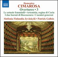DOMENICOCIMAROSAOVERTURESVOL3 - Denitsa Laffchieva (clarinet); Jyv�skyl� Sinfonia; Patrick Gallois (conductor)