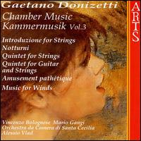 Donizetti: Chamber Music, Vol. 3 - Agostino Accardi (horn); Alessandro Stefanato (violin); Alexandra Stefanato (violin); Angelo Giovagnoli (horn);...