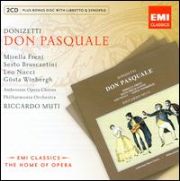 Donizetti: Don Pasquale - G�sta Winbergh (vocals); Guido Fabbris (vocals); Leo Nucci (vocals); Mirella Freni (vocals); Sesto Bruscantini (vocals);...
