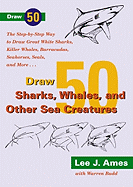 Draw 50 Sharks, Whales, and Other Sea Creatures