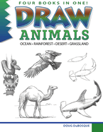 Draw Animals: Ocean - Rainforest - Desert - Grassland