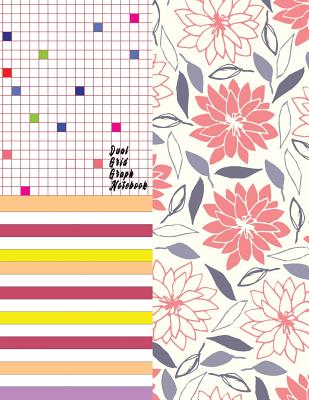 Dual Grid Graph Notebook: Colorful Soft Cover Composition Notebook Half Graph 4x4 Half Lined Paper on Same Page, Squared, Science, Maths, Lab Notebooks, Diary Practice Journal Organizer - O Pitt, Craig