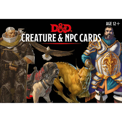 Dungeons & Dragons Spellbook Cards: Creature & Npc Cards (D&d Accessory) - Wizards RPG Team (Creator)