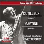 Dutilleux: Symphony No. 1; Martin�: Symphony No. 4