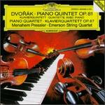 Dvor�k: Piano Quintet, Op. 81; Piano Quartet, Op. 87
