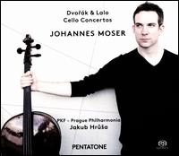 Dvorak & Lalo: Cello Concertos - Johannes Moser (cello); Prague Philharmonia; Jakub Hru?a (conductor)
