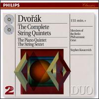 Dvorak: The Complete String Quintets - Alfred Malecek (violin); Dietrich Gerhard (viola); Emil Maas (violin); Ferdinand Mezger (violin); Giusto Cappone (viola); Heinrich Majowski (cello); Kunio Tsuchiya (viola); Peter Steiner (cello); Rainer Zepperitz (double bass); Rudolf Hartmann (violin)