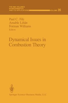 Dynamical Issues in Combustion Theory - Fife, Paul C. (Editor), and Linan, Amable (Editor), and Williams, Forman (Editor)