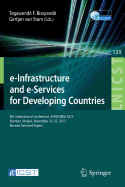 E-Infrastructure and e-Services for Developing Countries: 5th International Conference, Africomm 2013, Blantyre, Malawi, November 25-27, 2013, Revised Selected Papers