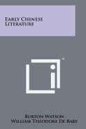 Early Chinese Literature