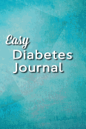 Easy Diabetes Journal: Tranquil Blue