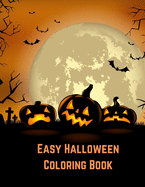 Easy Halloween Coloring Book for Kids
