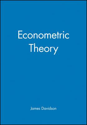 Econometric Theory - Davidson, James