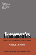 Econometrics: Statistical Foundations and Applications