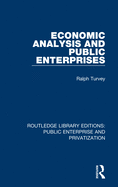 Economic analysis and public enterprises
