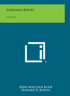 Economic Report: Taxation