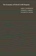 Economics of Federal Credit Programs