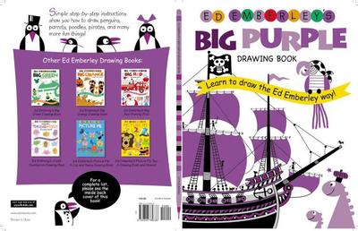 Ed Emberley's Big Purple Drawing Book - 
