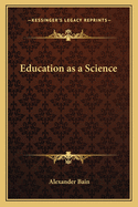 Education as a Science