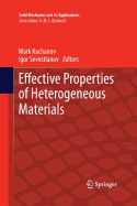 Effective Properties of Heterogeneous Materials