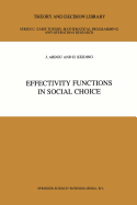 Effectivity Functions in Social Choice