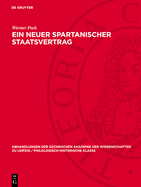 Ein Neuer Spartanischer Staatsvertrag