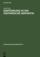 Einf�hrung in Die Historische Semantik