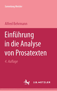 Einf?hrung in die Analyse von Prosatexten