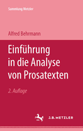Einf?hrung in die Analyse von Prosatexten