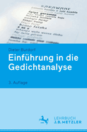 Einfuhrung in Die Gedichtanalyse