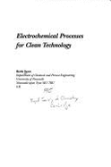 Electrochemical Processes for Clean Technology: Rsc