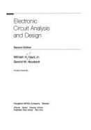 Electronic Circuit Analysis and Design