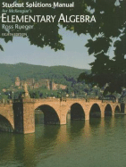 Elementary Algebra: Student Solutions Manual