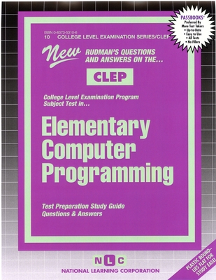 Elementary Computer Programming: Volume 10 - National Learning Corporation