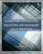 Elementary Differential Equations and Boundary Value Problems