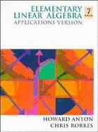 Elementary Linear Algebra: Applications