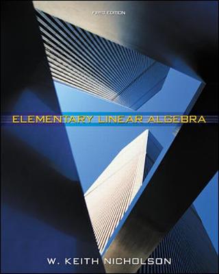 Elementary Linear Algebra - Nicholson, Keith