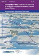 Elementary Mathematical Models: An Accessible Development Without Calculus