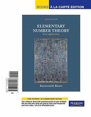 Elementary Number Theory - Rosen, Kenneth