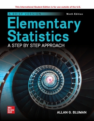 Elementary Statistics: A Brief Version ISE - Bluman, Allan