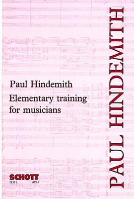 Elementary Training for Musicians - Hindemith, Paul (Composer)